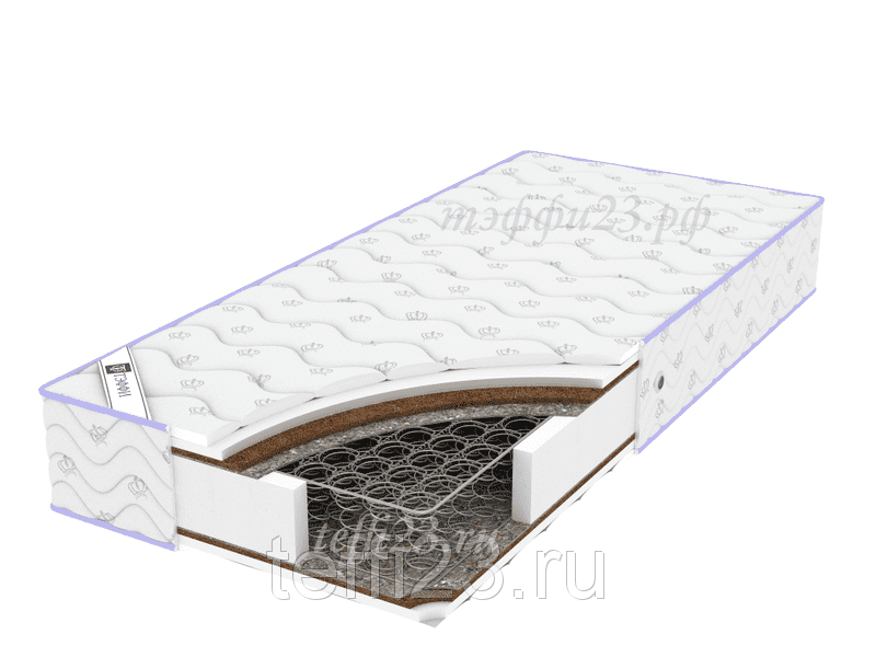 матрас на пружинном блоке боннель кокос сезон в Чите