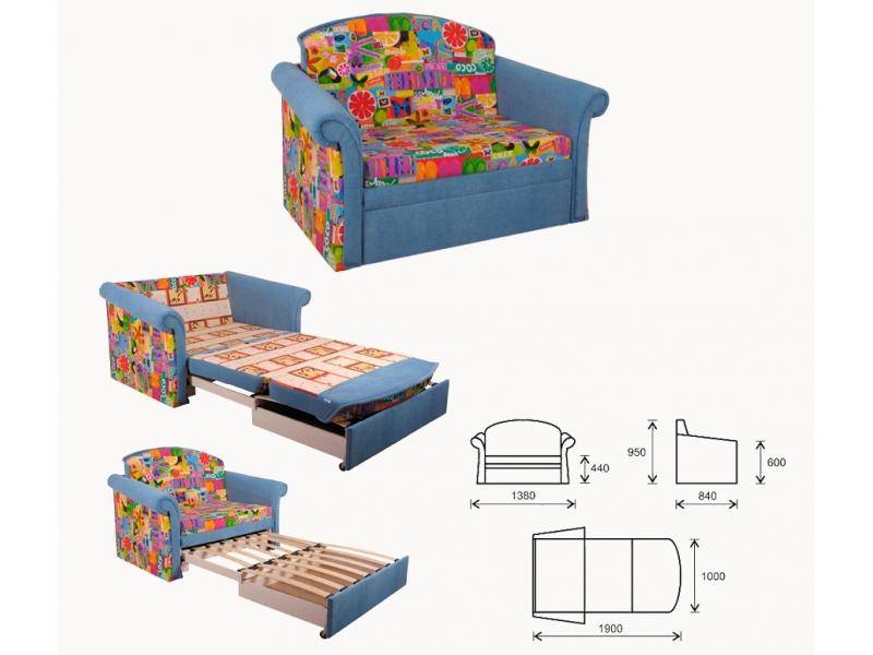 диван детский малютка в Чите