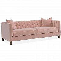 диван penelope sofa прямой розовый в Чите
