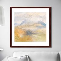 картина: alps, 1843г. в Чите