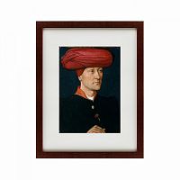 картина: portrait of a man in a turban, second quarter 15th century в Чите