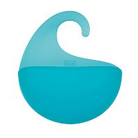 органайзер для ванной surf m, прозрачно-бирюзовый в Чите
