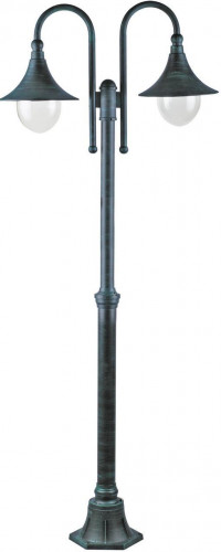 садово-парковый светильник arte lamp malaga a1086pa-2bg в Чите