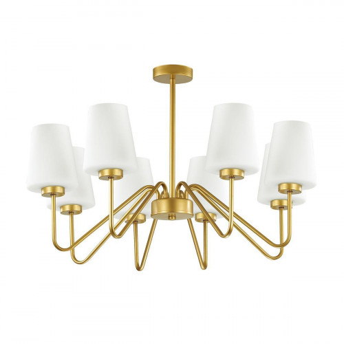 подвесная люстра lumion olivia 3791/8c белая в Чите
