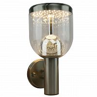 уличный настенный светодиодный светильник arte lamp inchino a8163al-1ss в Чите