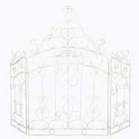 каминный экран «клермон» белый в Чите