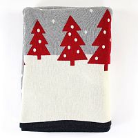 плед с орнаментом christmas story one, 130х180 см в Чите