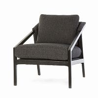 кресло earl chair коричневое в Чите