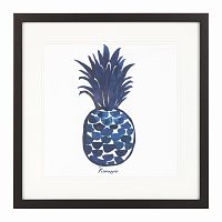 постер blue pineapple синий в Чите