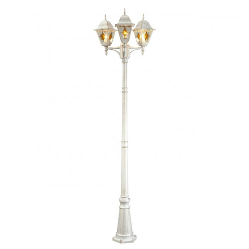 садово-парковый светильник arte lamp berlin a1017pa-3wg в Чите