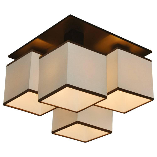 потолочная люстра arte lamp quadro a4402pl-4bk в Чите