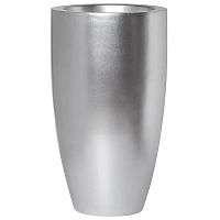 кашпо cone 33*58 см цвет серебро в Чите