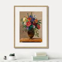 картина: summer flowers in a vase, 1835г. в Чите