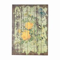 декоративная панель flores yellow в Чите