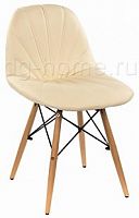 стул деревянный pp-626 бежевый (eames style) в Чите