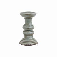 подсвечник серый фигурный grey, 18,5 см в Чите