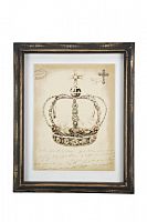 картина в рамке queen sketchs crown в Чите