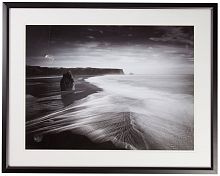 постер в черной раме 100х80 см coastal view в Чите