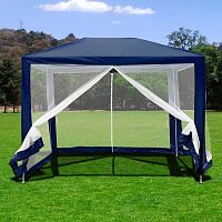 садовый шатер с сеткой лира-3 blue (2х3) в Чите
