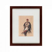 картина: seated turk, 1850 в Чите