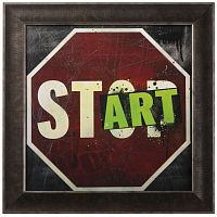 постер в раме start в Чите