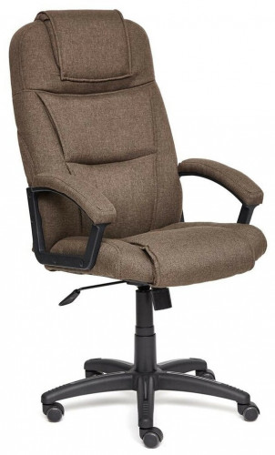 компьютерное кресло tetchair бергамо (крестовина пластик, обивка ткань) для руководителя в Чите