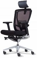 эргономичное компьютерное кресло schairs aeon-m01s black в Чите