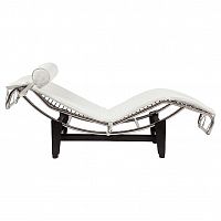 шезлонг chaise longue lc4 белый в Чите