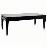 столик журнальный black glass top чёрный в Чите