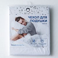 чехол защитный на подушку с мембраной blue sleep hybrid 050*070 в Чите