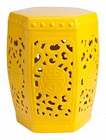 керамический столик-табурет design stool yellow в Чите