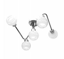 потолочная люстра idlamp agostina 361/5a-whitechrome в Чите