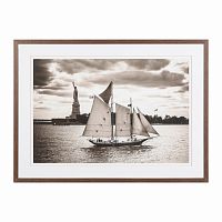 постер freedom in sails черный в Чите