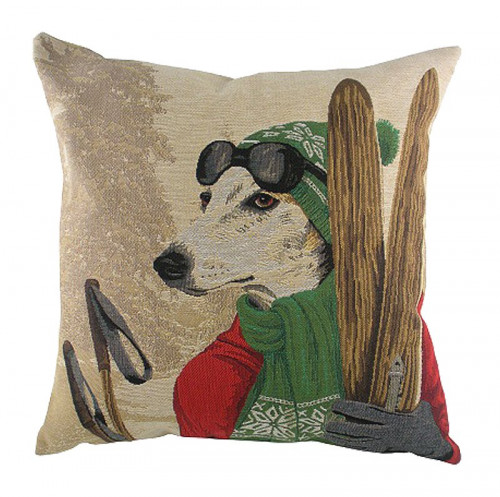 подушка с картинкой ski dogs greyhound в Чите