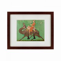 картина: kunwar himmat ramji rides a camel, 1850 в Чите