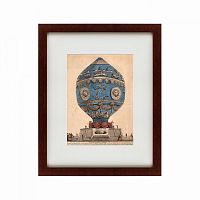 картина: montgolfier aerostatique hot air balloon, 1783 в Чите