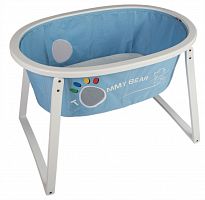 люлька белая с голубой колыбелью sleep up в Чите