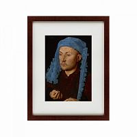 картина: portrait of a man with a blue chaperon, ca. 1430 в Чите
