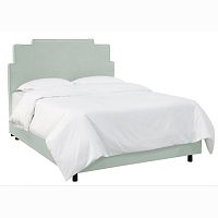 кровать двуспальная 160x200 зеленая paxton bed mint в Чите