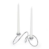 подсвечник металлический на 2 свечи dinner loop, 10 см в Чите