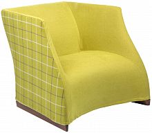 кресло vivienne armchair yellow checkerboard в Чите