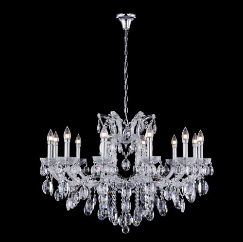 подвесная люстра crystal lux hollywood sp12 chrome в Чите