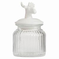 декоративная банка с крышкой deer маленькая в Чите