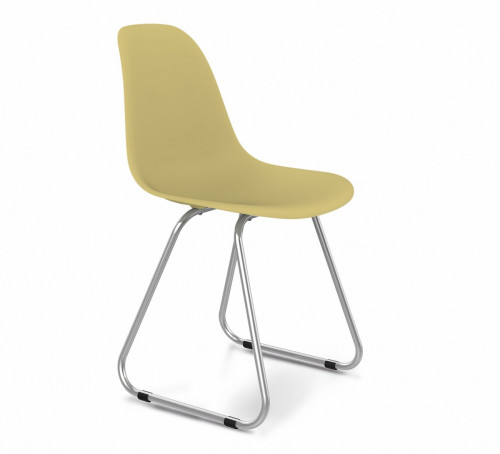 стул dsr бежевый s38 pp (eames style) в Чите