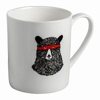 кружка мишка в маске в Чите