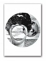 постер fornasetti inspired а4 в Чите