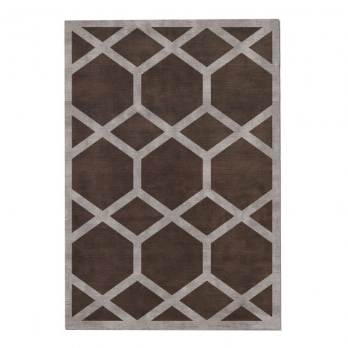 ковер ashton cocoa 300x400 коричневый в Чите