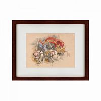 картина: turkish araba drawn by two white oxen, constantinople, 1850 в Чите