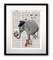 постер mr. elephant а4 в Чите