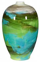 ваза настольная onyx coast turquoise в Чите